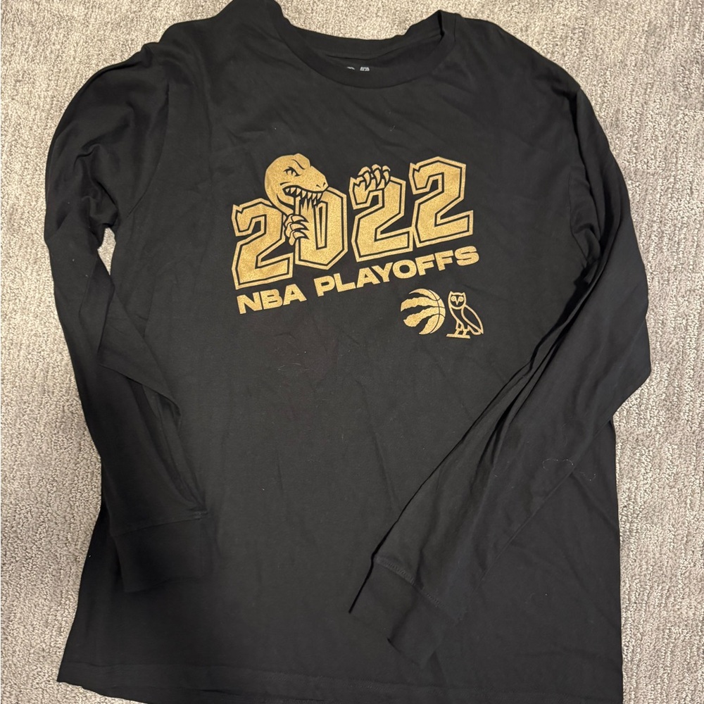 Black NBA Playoffs Long Sleeve Shirt